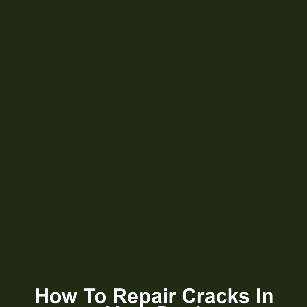 How to Repair Cracks in Your Pool