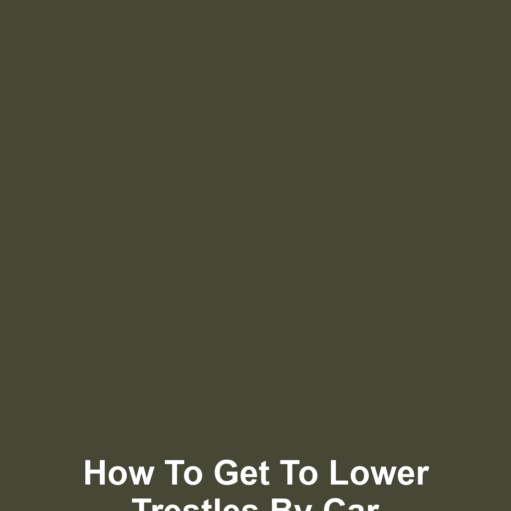 How to Get to Lower Trestles by Car