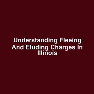 Understanding Fleeing and Eluding Charges in Illinois
